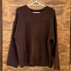 NWOT Fashion Nova Acrylic Chocolate Brown Women's Sweater - Small